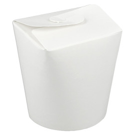 Embalagem Fechado Takeaway 100% ECO Branco 16Oz/480ml (50 Uds)