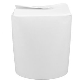Embalagem Fechado Takeaway 100% ECO Branco 16Oz/480ml (50 Uds)