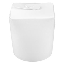 Embalagem Fechado Takeaway 100% ECO Branco 16Oz/480ml (50 Uds)