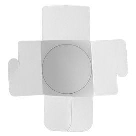 Embalagem Fechado Takeaway 100% ECO Branco 16Oz/480ml (50 Uds)
