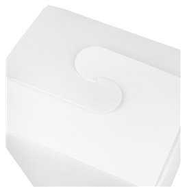 Embalagem Fechado Takeaway 100% ECO Branco 26Oz/780ml (500 Uds)