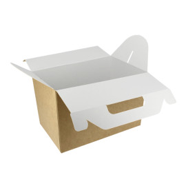 Caixa para Menu Kraft 225x145x150mm (150 Uds)