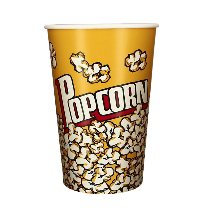 Caixa Pipocas 1920ml 13,3x10x19,5cm (25 Uds) Caixa Pipocas 1920ml 13,3x10x19,5cm (25 Uds)