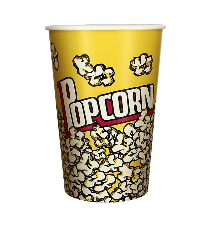 Caixa Pipocas 1380ml 12,4x9x17cm (500 Uds) Caixa Pipocas 1380ml 12,4x9x17cm (500 Uds)