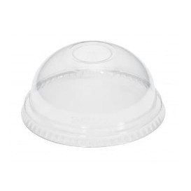 Tampa Cúpula Fechada PET Cristal Ø8,3cm 