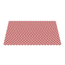 Papel Anti-Gordura Vermelho 28x33 cm (4000 Unidades)