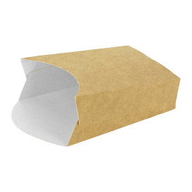 Caixa Batata Frita Mediana Kraft 8,2x3,5x12,5cm (500 Uds)