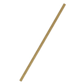 Palhinha Direita Papel Kraft Ø6mm 21cm (3.000 Uds)