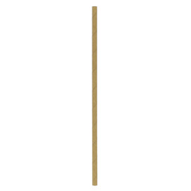 Palhinha Direita Papel Kraft Ø6mm 21cm (3.000 Uds)