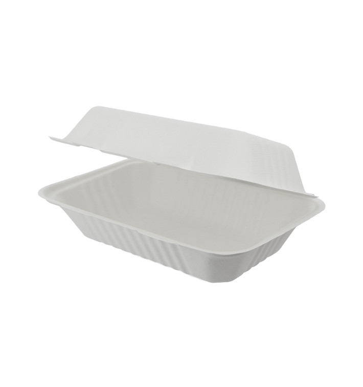 Embalagem Cana-de-açúcar Branco 150x220x50mm (50 Uds) Embalagem Cana-de-açúcar Branco 150x220x50mm (50 Uds)