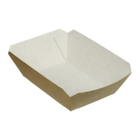 Barqueta Cartolina Kraft 9,6x6,5x4,2cm 250ml (25 Uds)