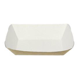 Barqueta Cartolina Kraft 780ml155x90x55mm (25 Uds)