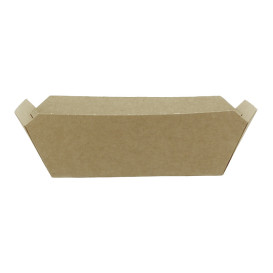 Barqueta Cartolina Kraft-Kraft 9,6x6,5x4,2cm 250ml (25 Uds)