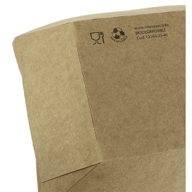 Barqueta Cartolina Kraft-Kraft 10,6x7,3x4,5cm 350ml (1000 Uds)