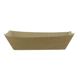 Barqueta Cartolina Kraft-Kraft 15,5x9x5,5cm 780ml (450 Uds)