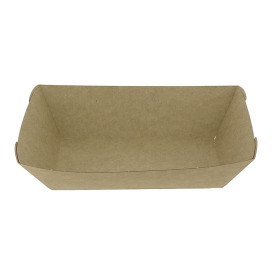 Barqueta Cartolina Kraft-Kraft 15,5x9x5,5cm 780ml (450 Uds)