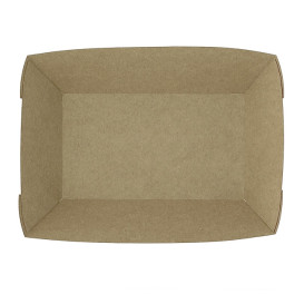 Barqueta Cartolina Kraft-Kraft 15,5x9x5,5cm 780ml (450 Uds)