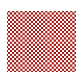 Papel Anti-Gordura “Vichy” Vermelho 31x35 cm (1000 Uds)