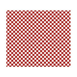 Papel Anti-Gordura “Vichy” Vermelho 31x35 cm (1000 Uds)