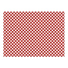 Papel Anti-Gordura “Vichy” Vermelho 31x42cm (1000 Uds)