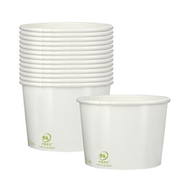 Taça de Cartão Ecologica para Gelados 260ml (1320 Uds)
