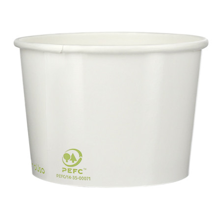 Taça de Cartão Ecologica para Gelados 260ml (55 Uds)