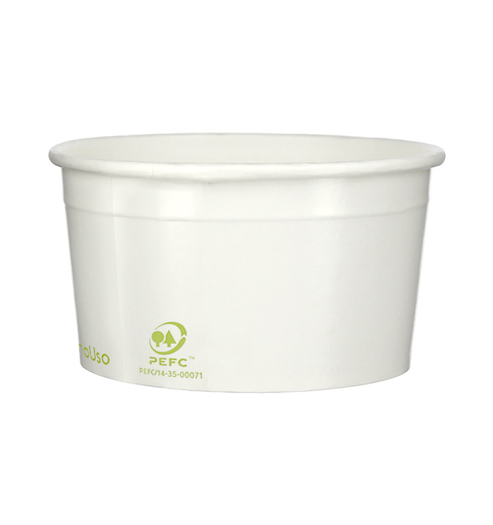 Taça de Cartão Ecologica para Gelados 195ml (45 Uds) Taça de Cartão Ecologica para Gelados 195ml (45 Uds)