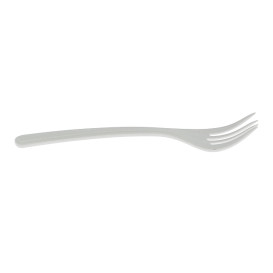 Garfo reutilizável PP Mineral "Hercules" Branco 185mm (1.000 Uds)