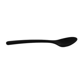 Mini Colher reutilizável PP Mineral "Hercules" Preto 130mm (1.000 Uds)