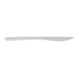 Faca reutilizável PP Mineral "Hercules" Branco 185mm (50 Uds)