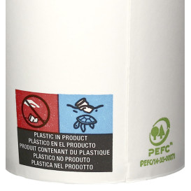 Copos de Cartão 6Oz/180 ml Branco Ø7,0cm (3.000 Uds)