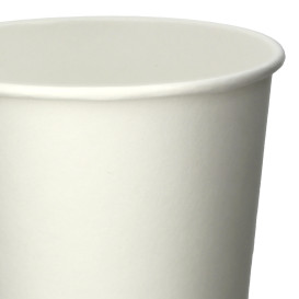 Copo de Cartão ECO 8 Oz/240ml Branco Ø8cm (1.000 Uds)