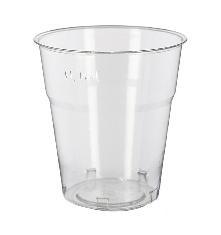 Copo Reutilizável PS "Diamant" Cristal 200ml Ø7,2cm (375 Uds) Copo Reutilizável PS "Diamant" Cristal 200ml Ø7,2cm (375 Uds)