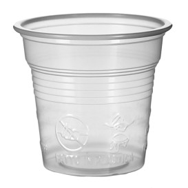 Copo de Plastico PS Transparente 80ml Ø5,7cm (2.400 Unidades)