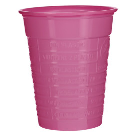 Copo de Plástico PS Fucsia 200 ml Ø7cm (1.500 Uds)