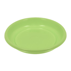 Prato Profundo Reutilizável Económico PS Verde Lima Ø20,5cm (25 Uds)