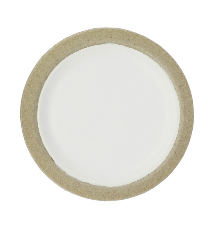 Prato de Bagaço Biodegradável Branco Ø17,5cm (10 Uds) Prato de Bagaço Biodegradável Branco Ø17,5cm (10 Uds)
