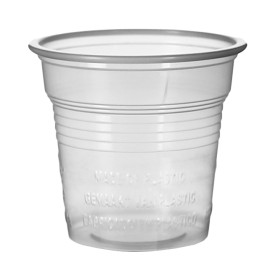 Copo de Plastico PS Transparente 80ml Ø5,7cm (2.400 Unidades)