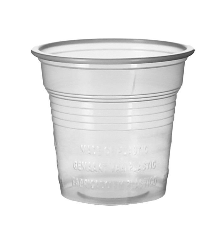Copo de Plastico PS Transparente 80ml Ø5,7cm (2.400 Unidades) Copo de Plastico PS Transparente 80ml Ø5,7cm (2.400 Unidades)