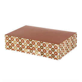 Caixa Bombons e Doces Coral 22x15x6cm (600 Uds)