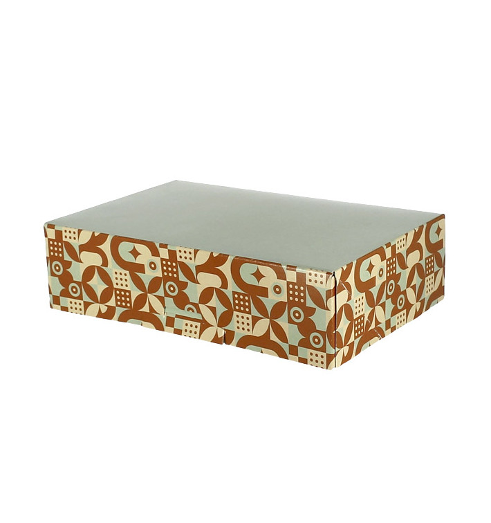 Caixa Bombons e Doces Menta Chocolate 22x15x6cm (100 Uds) Caixa Bombons e Doces Menta Chocolate 22x15x6cm (100 Uds)
