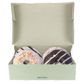 Caixa Bombons e Doces Menta Chocolate 22x15x6cm (100 Uds)