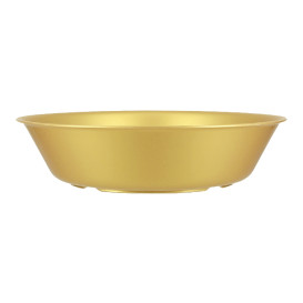 Prato Reutilizavel Durable PP Mineral Ouro Ø18cm (6 Uds)