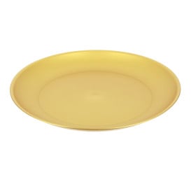 Prato Reutilizavel Durable PP Mineral Ouro Ø27,5cm (54 Uds)
