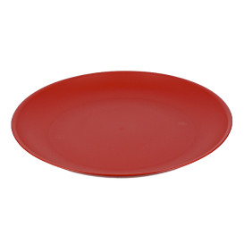 Prato Reutilizavel Durable PP Mineral Vermelho Ø23,5cm (6 Uds)