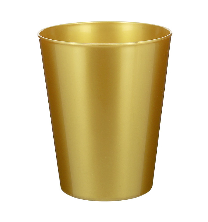 Copo Reutilizavel Durable PP Mineral Ouro 330ml (72 Uds) Copo Reutilizavel Durable PP Mineral Ouro 330ml (72 Uds)