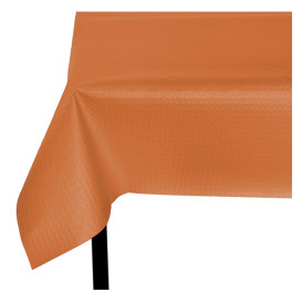 Toalha Papel Cortado Mesa Laranja 1,2x1,2 Metro 40g (300 Uds)