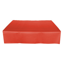 Toalha Papel Cortado Mesa Vermelho 1,2x1,2 Metro 40g (300 Uds)