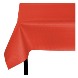 Toalha Papel Cortado Mesa Vermelho 1,2x1,2 Metro 40g (300 Uds)