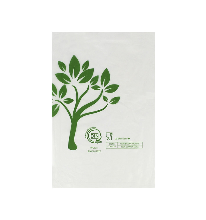 Saco de Mercado Home Compost “Be Eco!” 16x24cm (5.000 Uds)